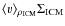 $\langle v\rangle_{\rho_{\rm ICM}} \Sigma_{\rm ICM}$