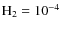 ${\rm H_2}=10^{-4}$