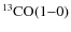 $^{13}{\rm CO}(1{-}0)$