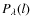 $P_{\lambda}(l)$