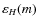 $\varepsilon_{H}(m)$