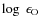 $\log~\epsilon_{\rm O}$
