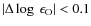 $\vert\Delta\log~\epsilon_{\rm O}\vert < 0.1$