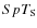 $SpT_{\rm S}$