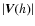 $\vert\vec{V}(h)\vert$