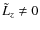 $\tilde{L}_z \neq 0$