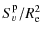 $\displaystyle S^{\rm p}_v / R_{\rm e}^2$
