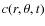$c(r,\theta,t)$