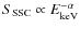 $S_{\rm SSC} \propto E_{\rm keV}^{-\alpha}$
