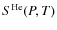 $S^{\rm He}(P,T)$