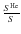 $ \frac{S^{\rm He}}{S}$