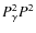 $P_{\gamma}^2 P^2$