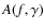 $A(f,\gamma)$