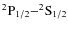 ${\rm
^2P_{1/2}} {-} {\rm ^2S_{1/2}}$
