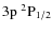 ${\rm 3p~^2P_{1/2}}$
