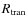 $R_{\rm tran}$