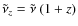 $\tilde{\nu}_z=\tilde{\nu}~(1+z)$