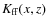 $K_{\rm ff}(x, z)$