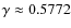 $\gamma\approx 0.5772$
