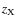 $z_{\rm X}$