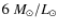 $6~M_{\odot}/L_{\odot}$