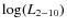 $\log (L_{2-10})$