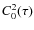 $C^2_0(\tau)$