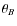 $\theta _{B}$