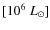 $[10^6~{L_\odot}]$