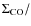 $\Sigma _{\rm CO}/$