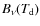 $B_\nu (T_{\rm d})$