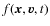$f(\vec{x},\vec{v},t)$
