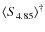 $\left\langle S_{4.85}\right\rangle ^\dagger$