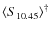 $\left\langle S_{10.45}\right\rangle ^\dagger$