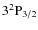 $\rm 3^{2}P_{3/2}$