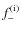 $f_-^{\rm (i)}$