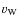 $v_{\rm W}$