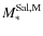 $M_{*}^{{\rm Sal,M}}$