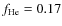 $f_{\rm He}=0.17$