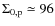 $\Sigma_{0,{\rm p}}\simeq 96$