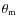 $\theta_{\rm {m}}$