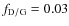 $f_{\rm D/G}=0.03$