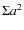 $\Sigma a^2$
