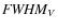 ${\it FWHM}_V$