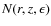 $N(r,z,\epsilon)$