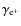 $\gamma_{{\rm e}^+}$