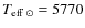 $T_{\rm eff\;\odot}=5770$