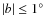${\vert b\vert \leq 1^{\circ}}$