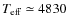 $T_{\rm eff}\simeq4830$