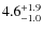 $4.6_{\rm -1.0}^{+1.9}$